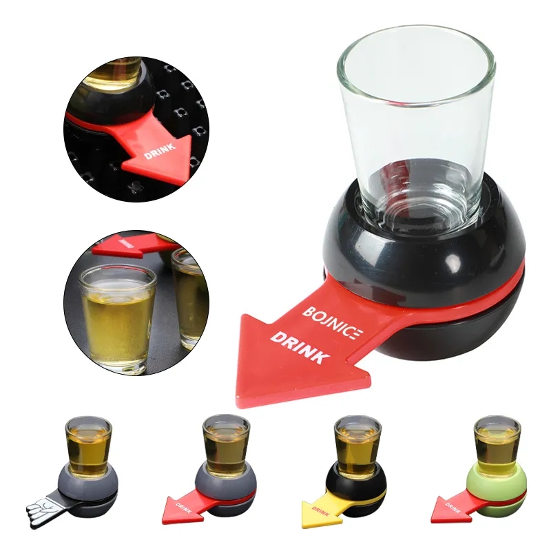 Original Spin the Shot Fun Adult Drinking Games, Includes 3