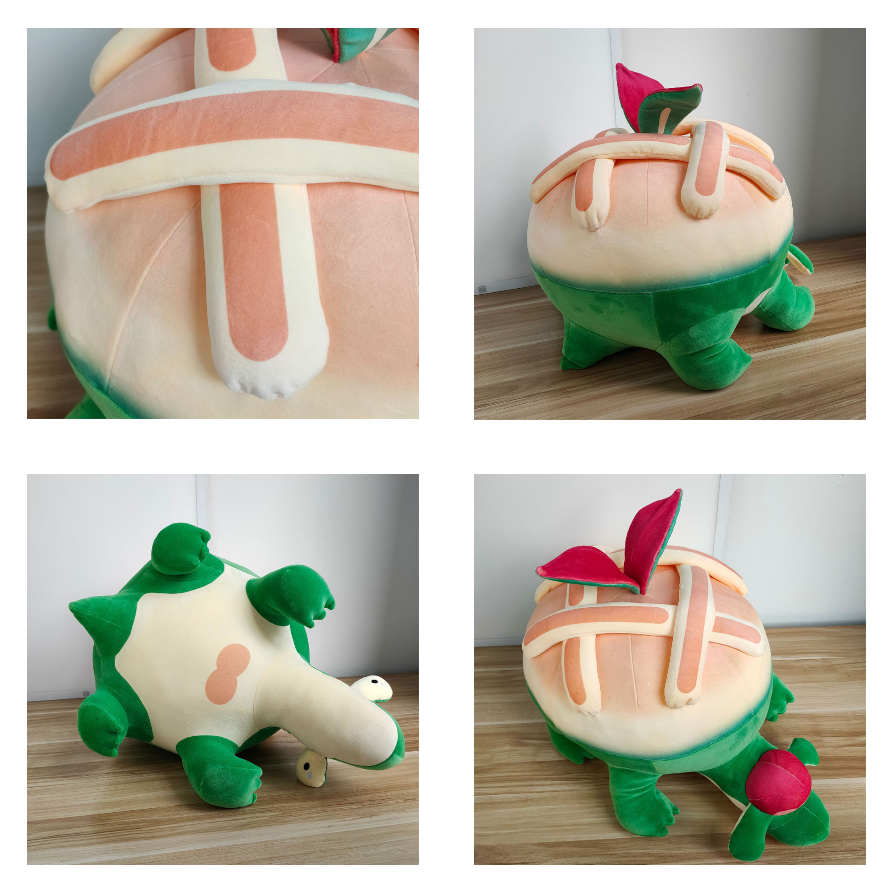 Cotton 15.7 Green Turtle Plushies Animal Tortoise Plush Toy 5