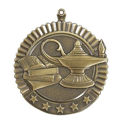 Knowledge Star Medal 2 3/4" 2
