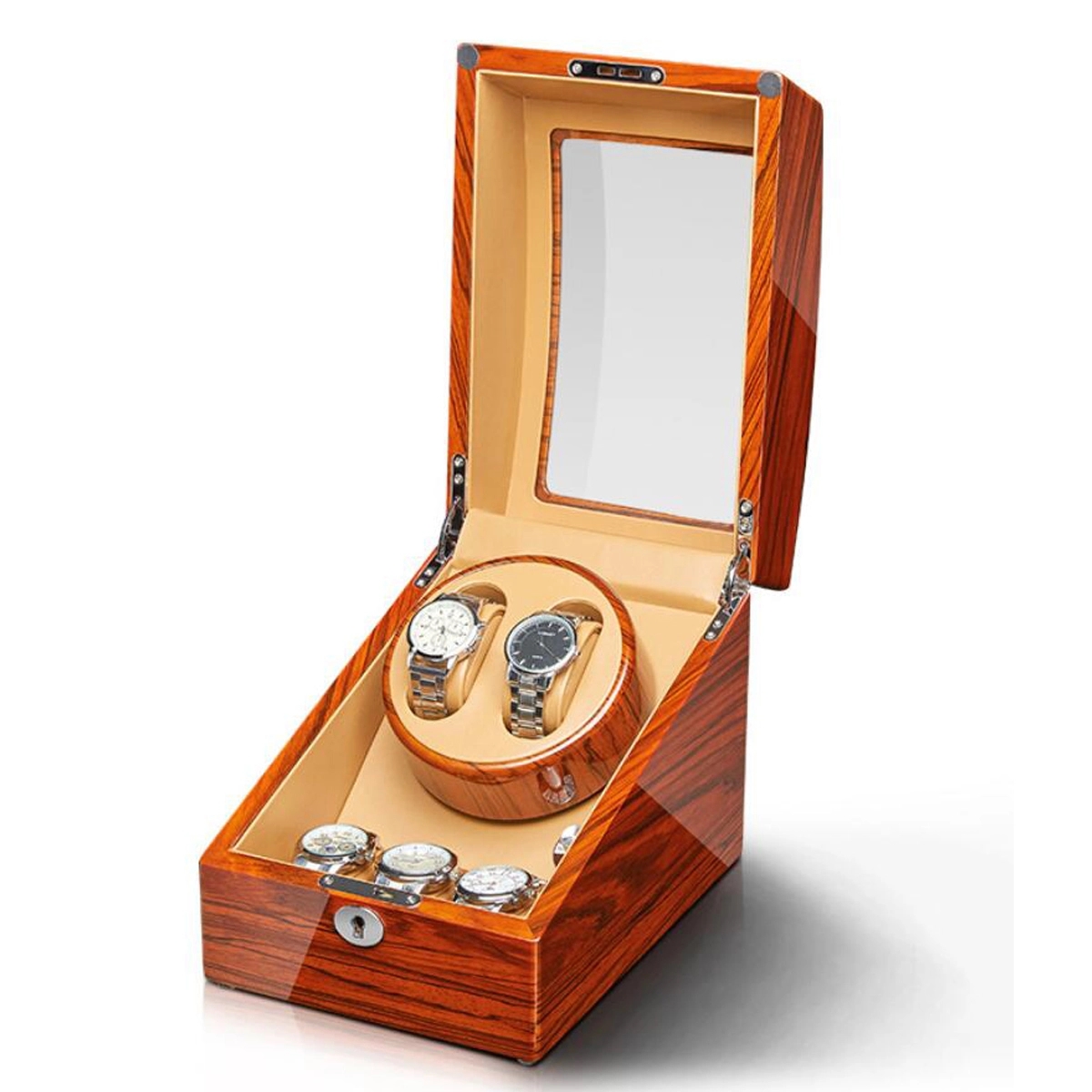 Walnut Watch Winder 2+3 Case 2