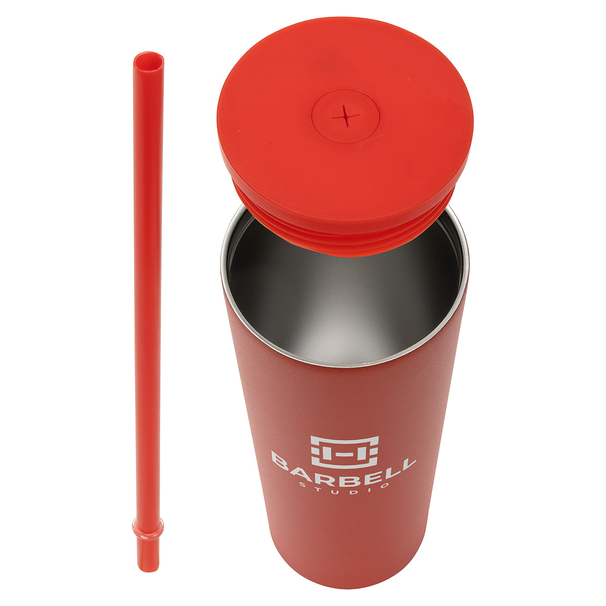Bradford 24 oz Vacuum Insulated Stainless Steel Tumbler with Straw 57
