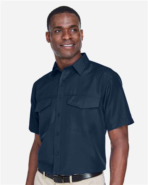 Men's Key West Short Sleeve Performance Staff Shirt - M580 11