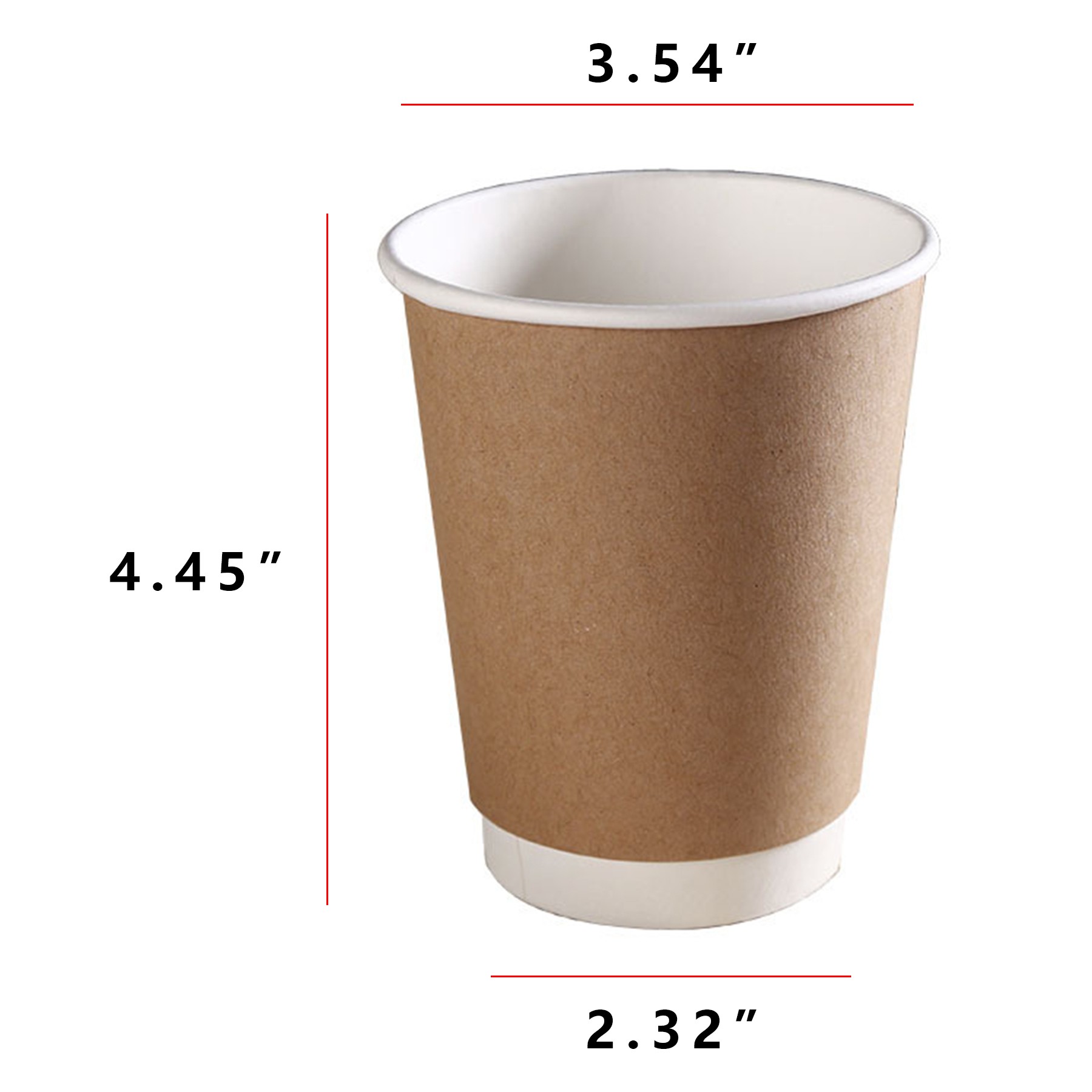 Disposable Kraft Paper Cups 1