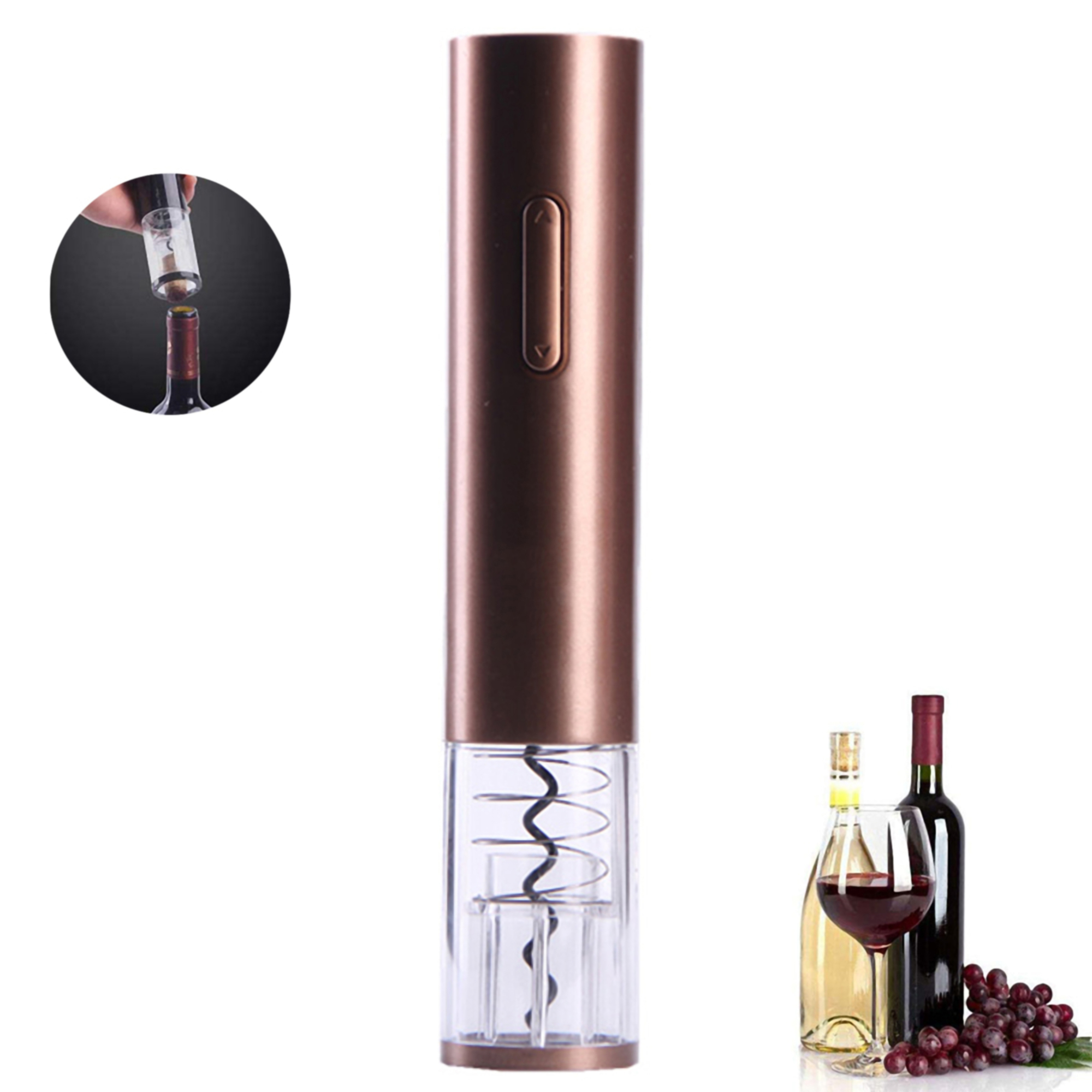 Battery Operated Wine Opener, custom kitchen gadget with logo imprint 2