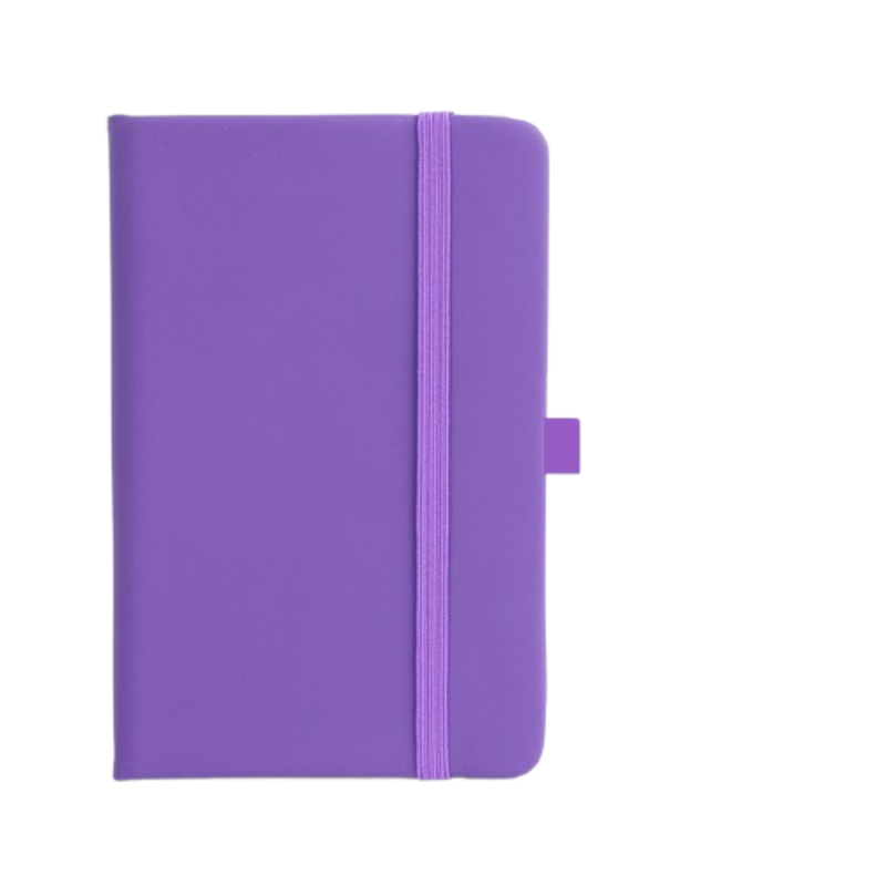 A6 Debossed Notebook W/ Pen Loop 10