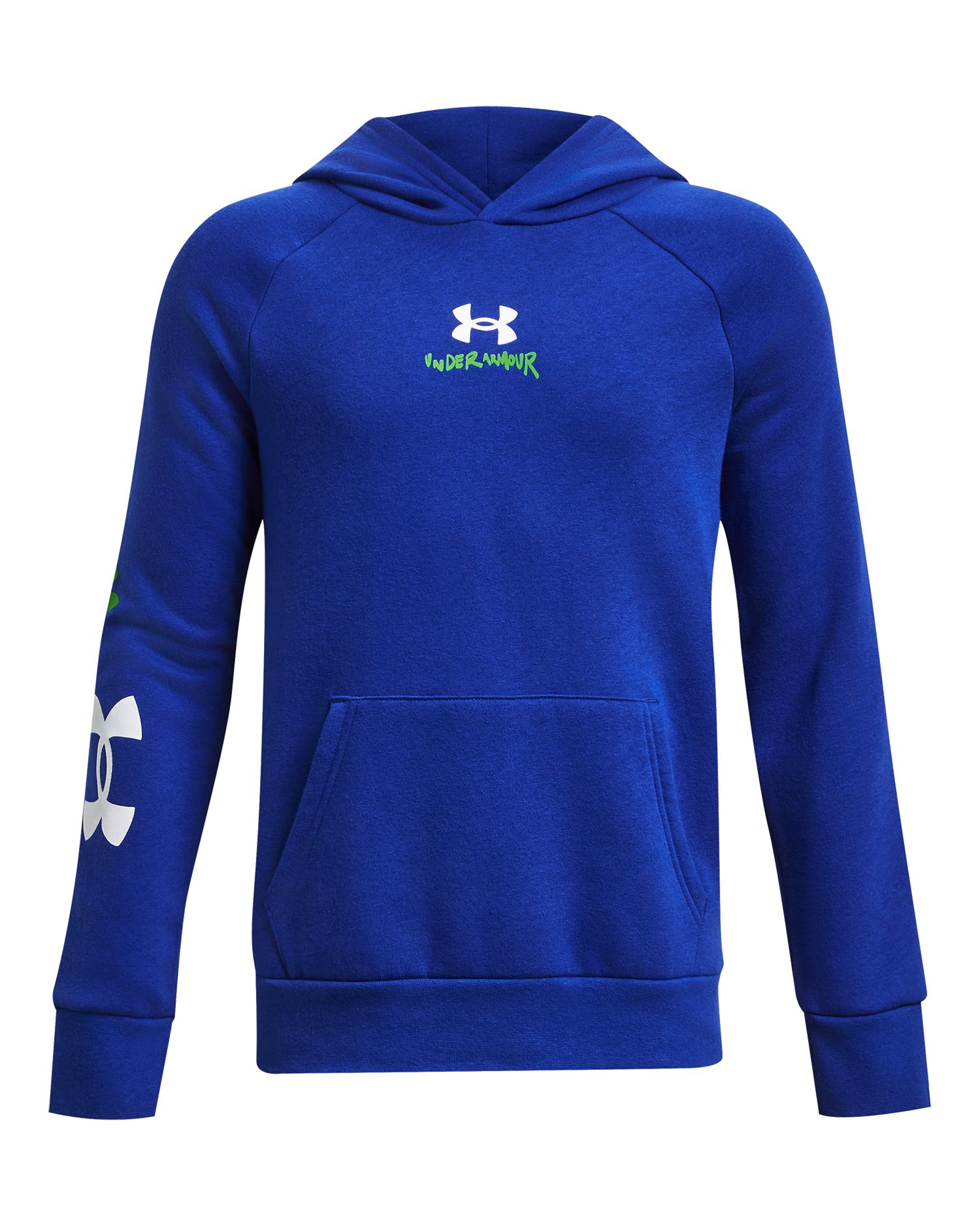 Boys' UA Rival Fleece Graphic Hoodie  3