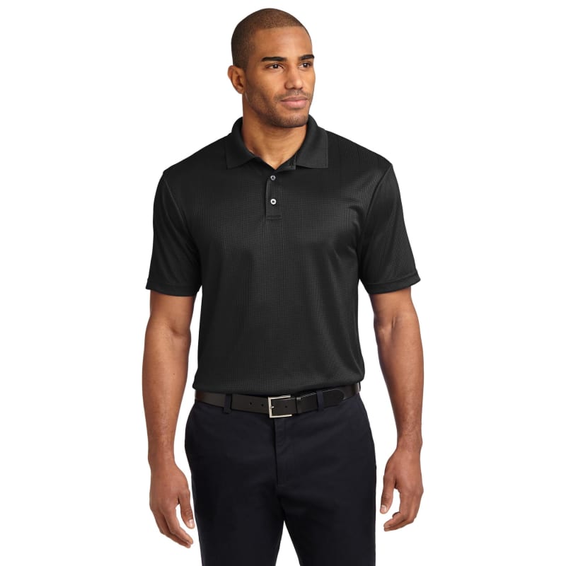 Port Authority Performance Fine Jacquard Polo. 21