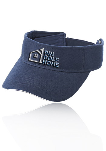 Solid Color Brushed Cotton Sandwich Visors 17
