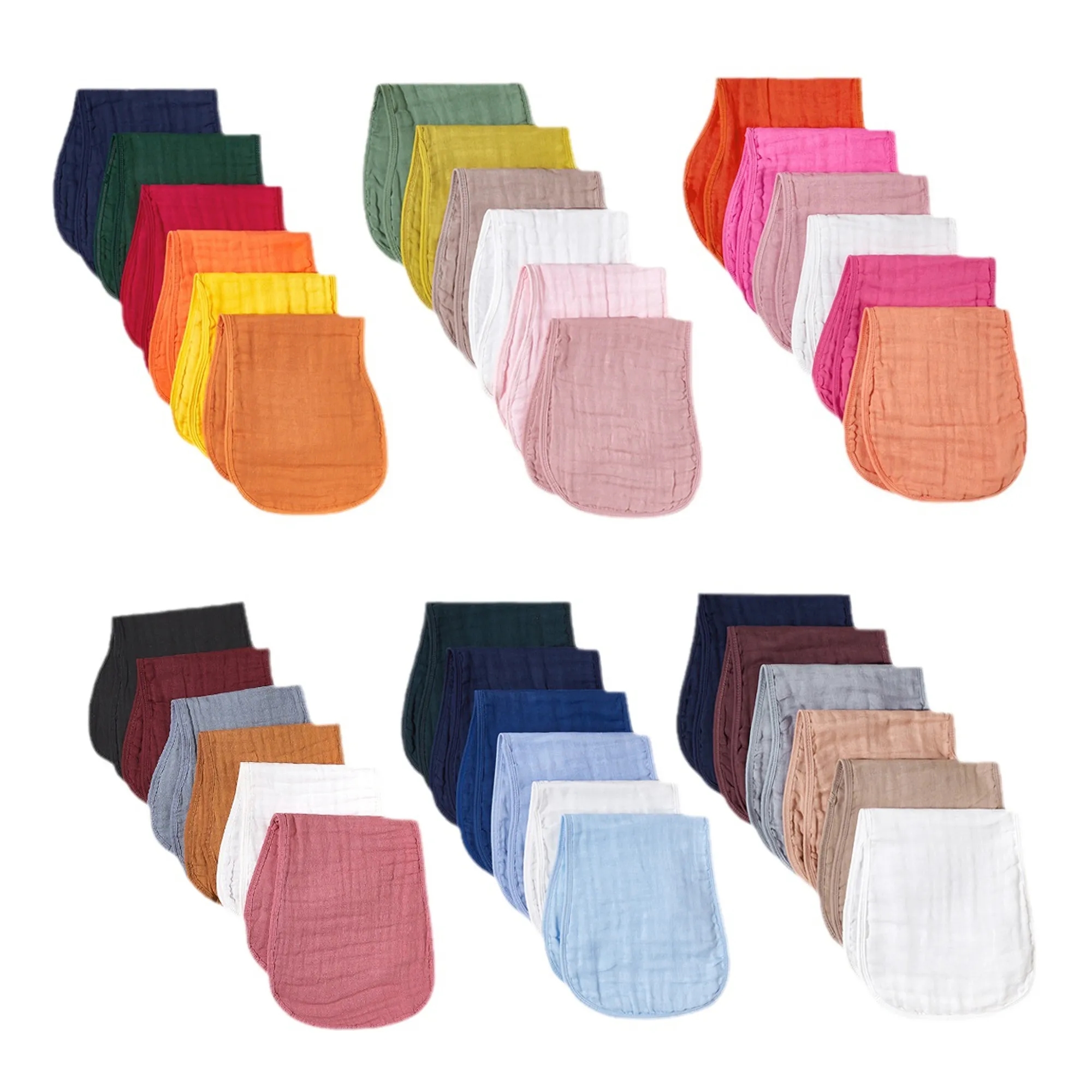 Six Layer Cotton Gauze Burp Cloth 7