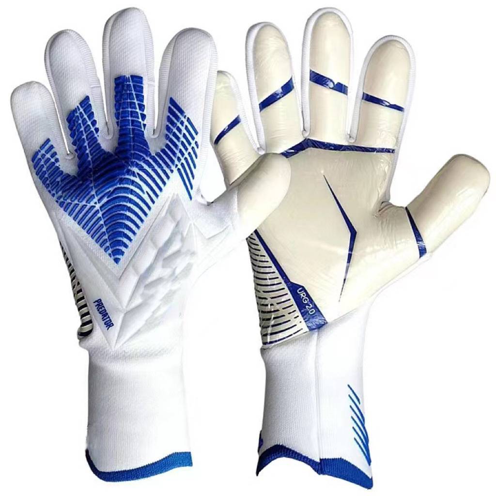 Adult and children's latex football goalkeeper gloves 3