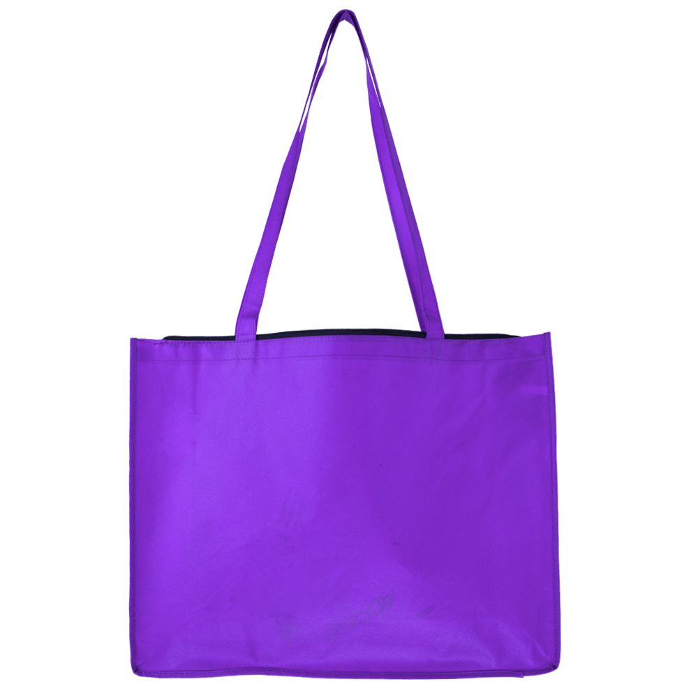 Extra-Large Polypropylene Tote Bag with Zipper 7