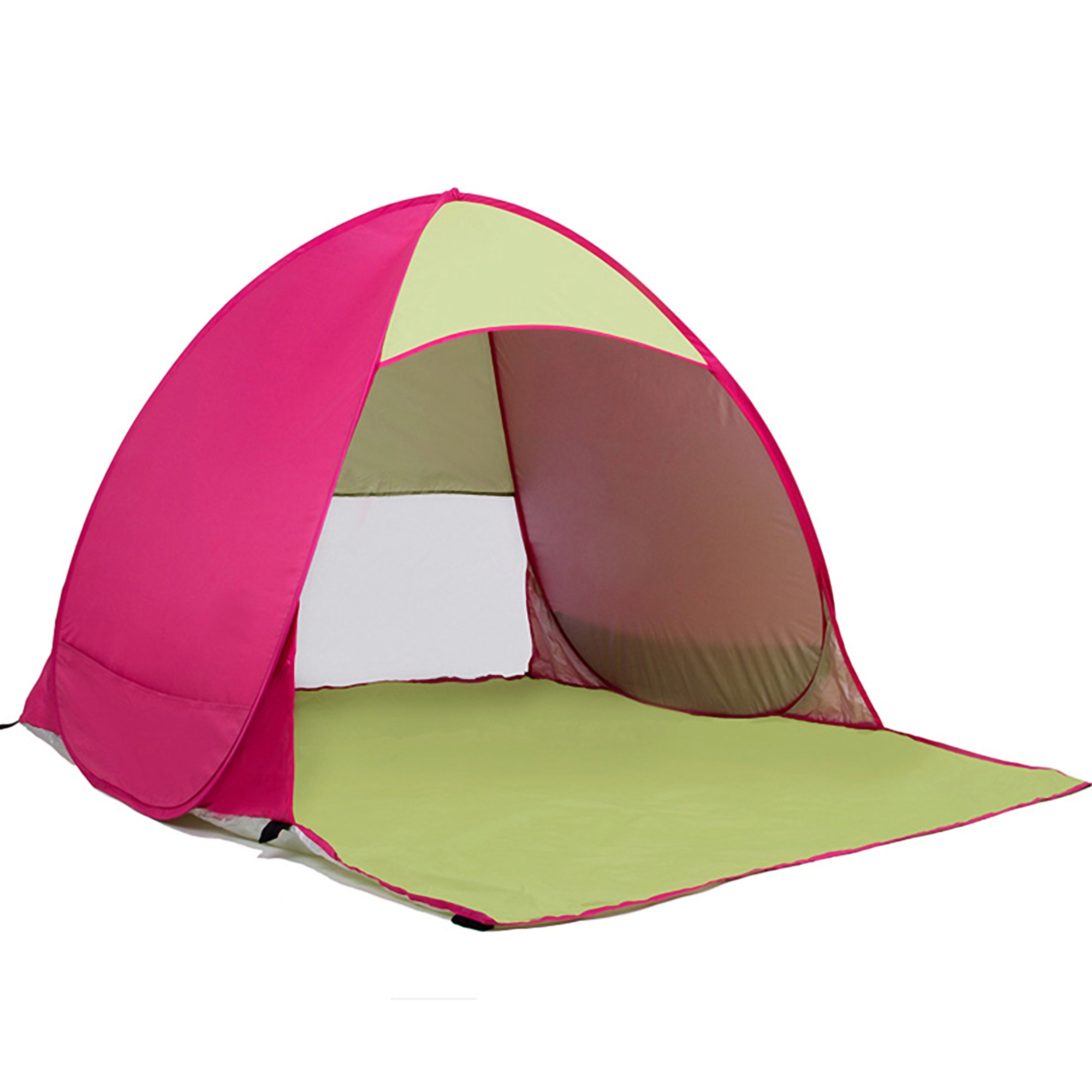 Easy Pop Up Beach Tent/Full Automatic Double Beach Tent 4