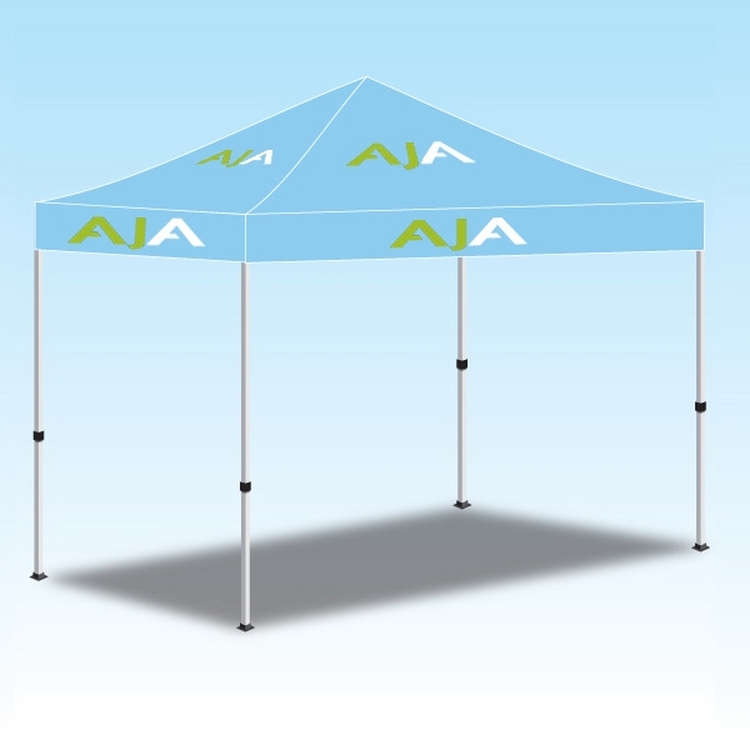 10' x10' Custom Made Printed Canopy Tent-2 Color 4