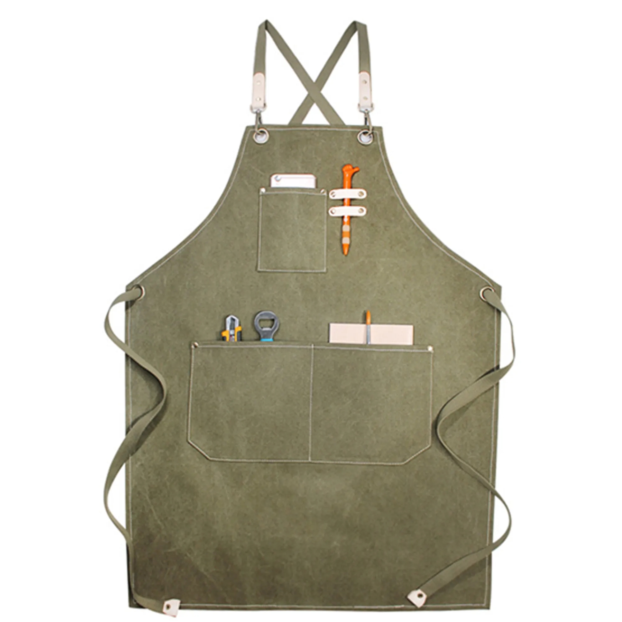 Custom Multifunctional Canvas Apron 6