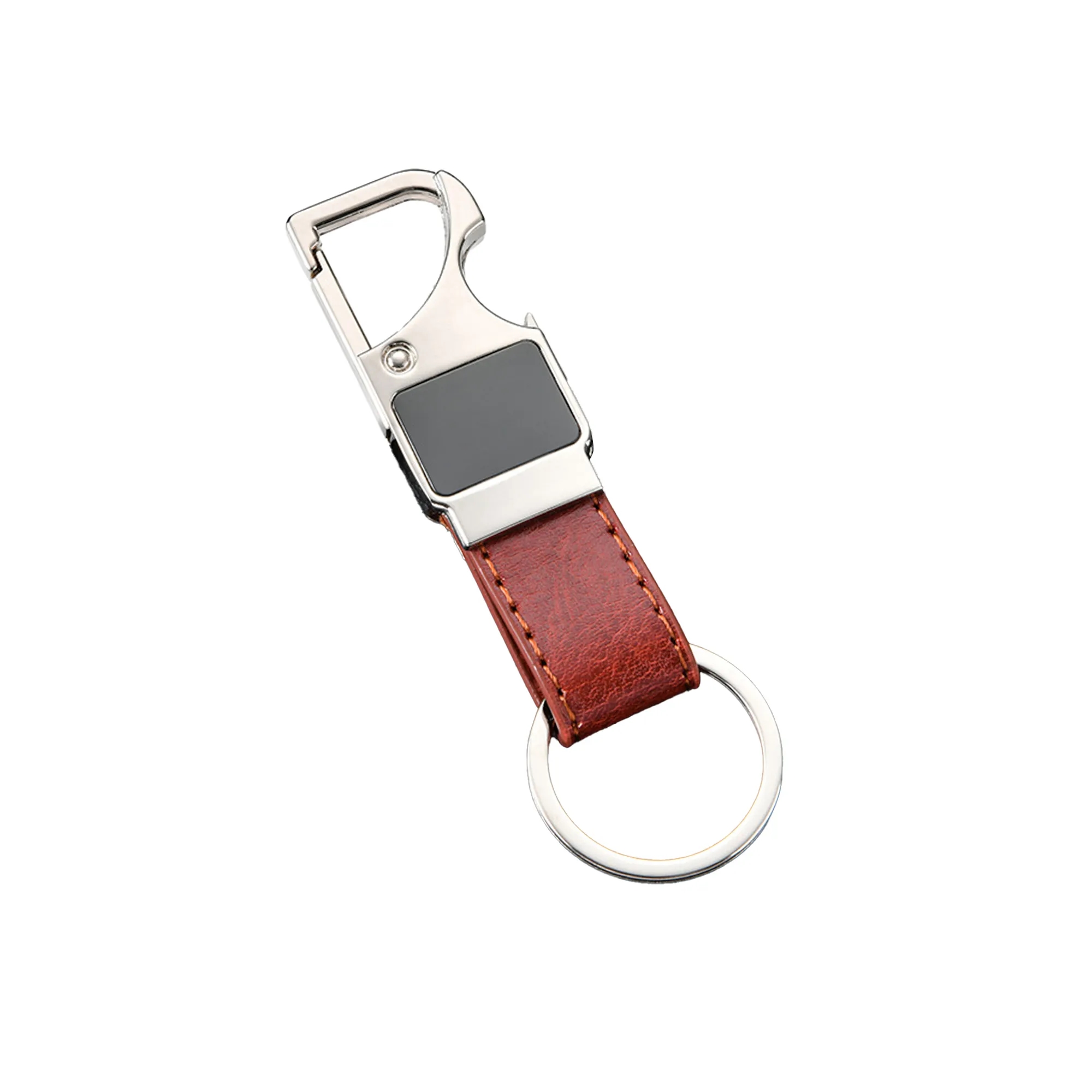 LED Leather Keychain Bottle Opener MOQ20pcs 2