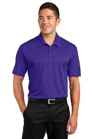 PosiCharge Active Textured Colorblock Polo