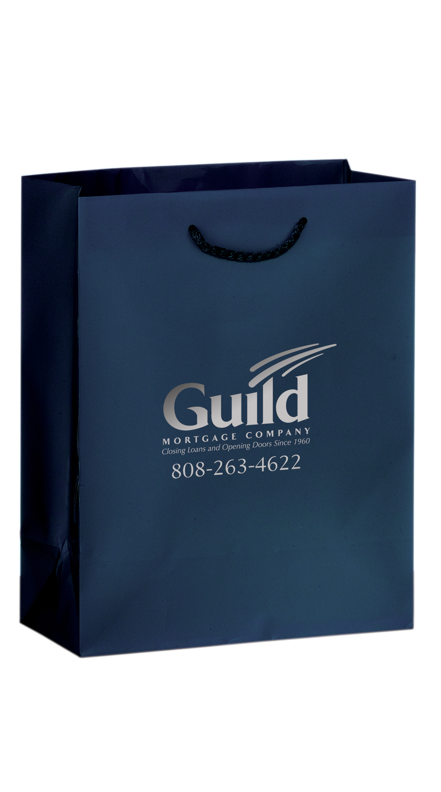 Matte Laminated Euro Tote Bags - Foil Stamped 9