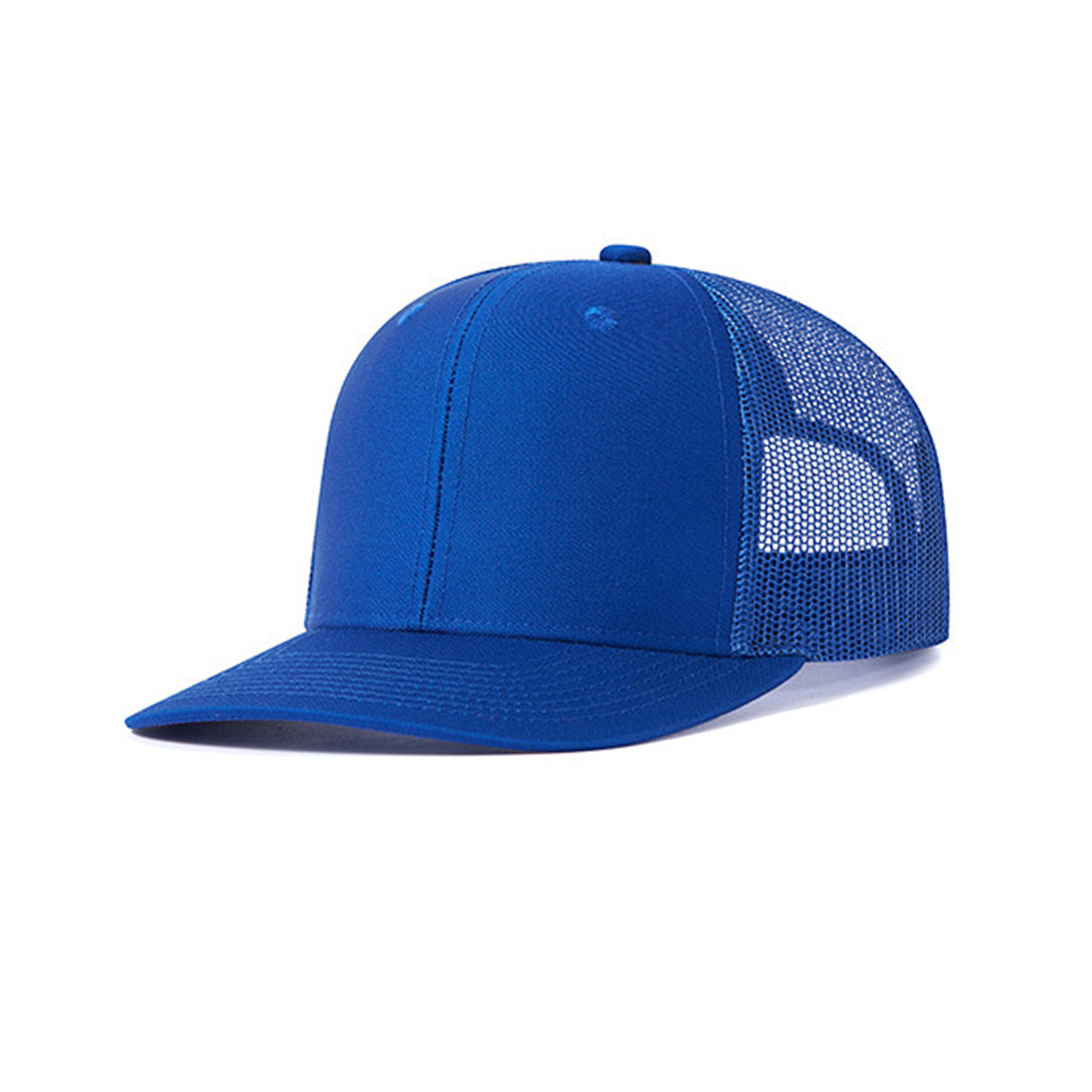 Brushed Cotton Mesh Trucker Cap Adjustable Fit 3