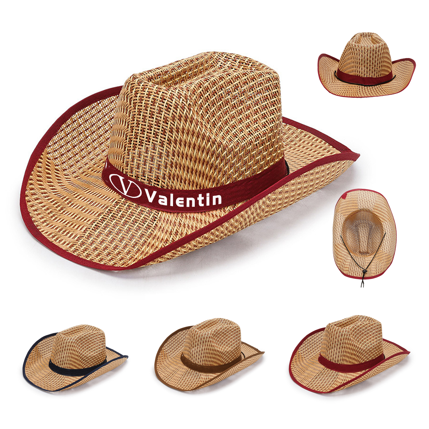 Beach Sun Straw Hat 1