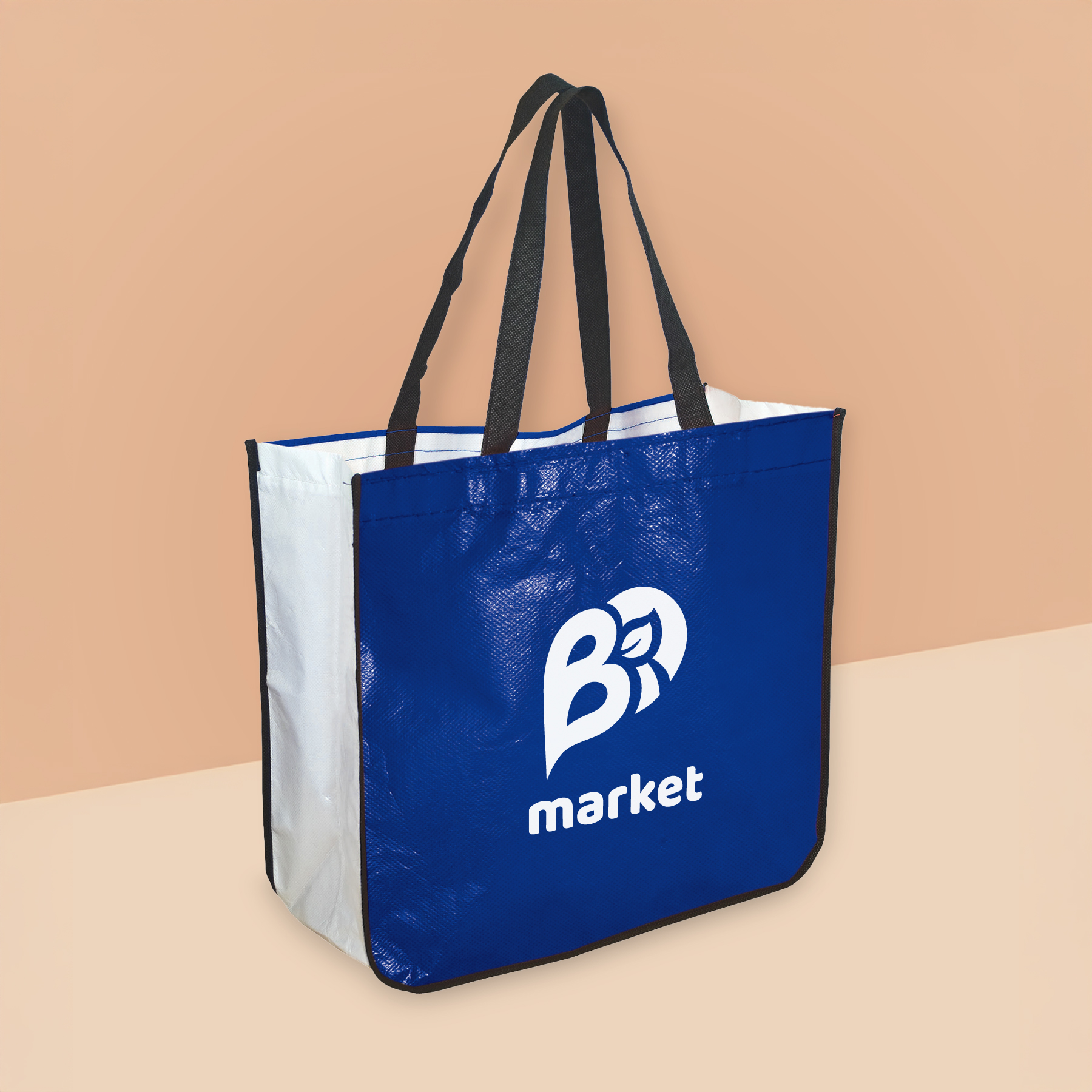 Extra Large Laminated Shopping Tote 10