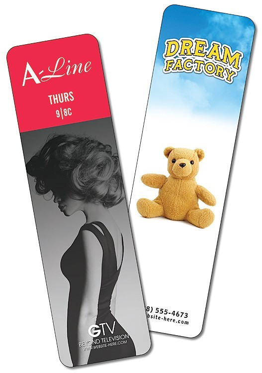 Plastic Bookmark - 2x7 Laminated - 30 pt. 4