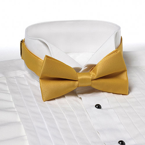 Gold Banded Bow Tie 2