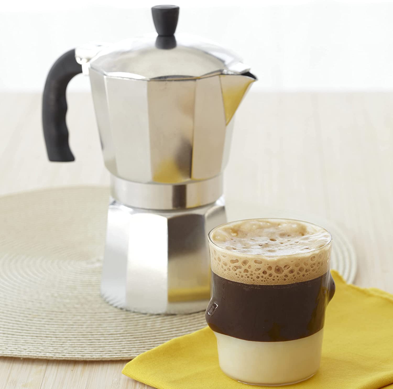 Classic Style 12 Espresso Cup Moka Pot Makes Delicious Coffee Easy to Operate Quick Cleanup Pot 1