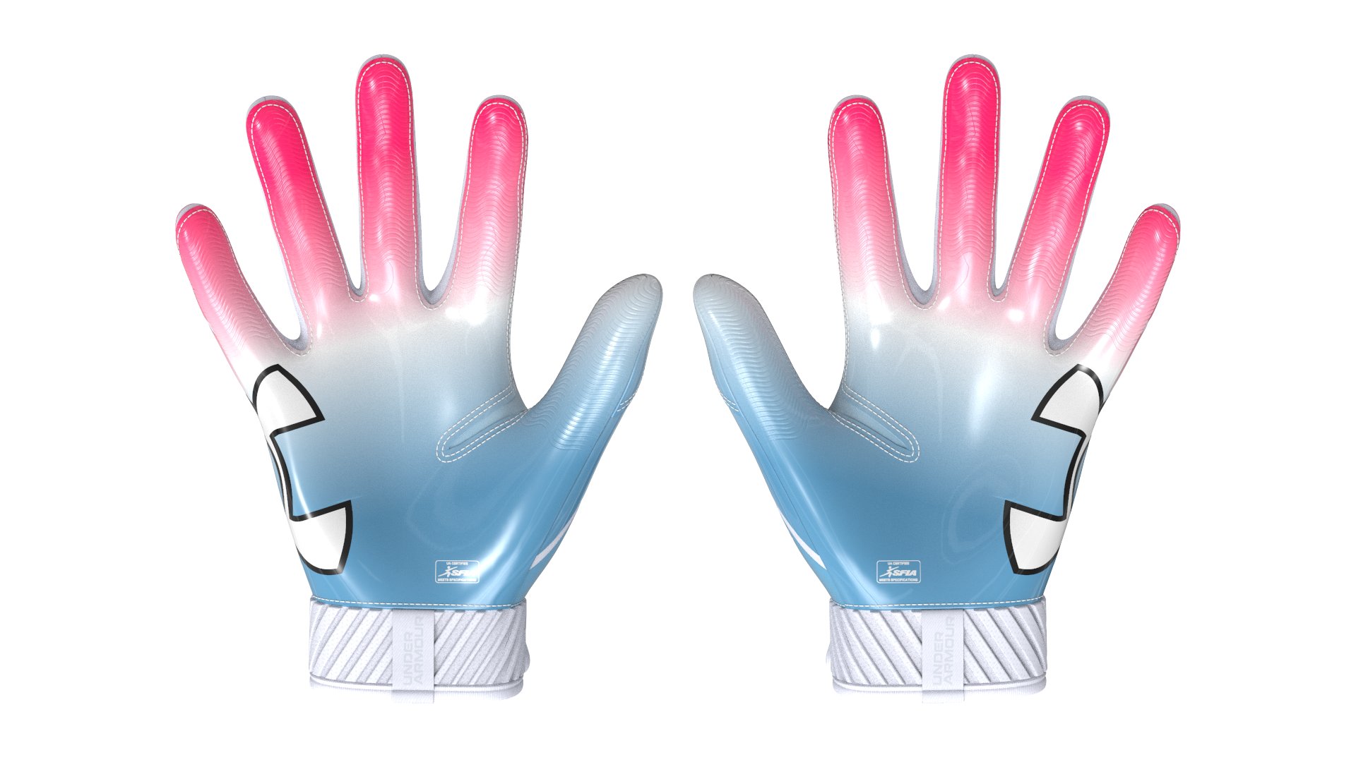 UA Blur Pro Men's Football Gloves 13