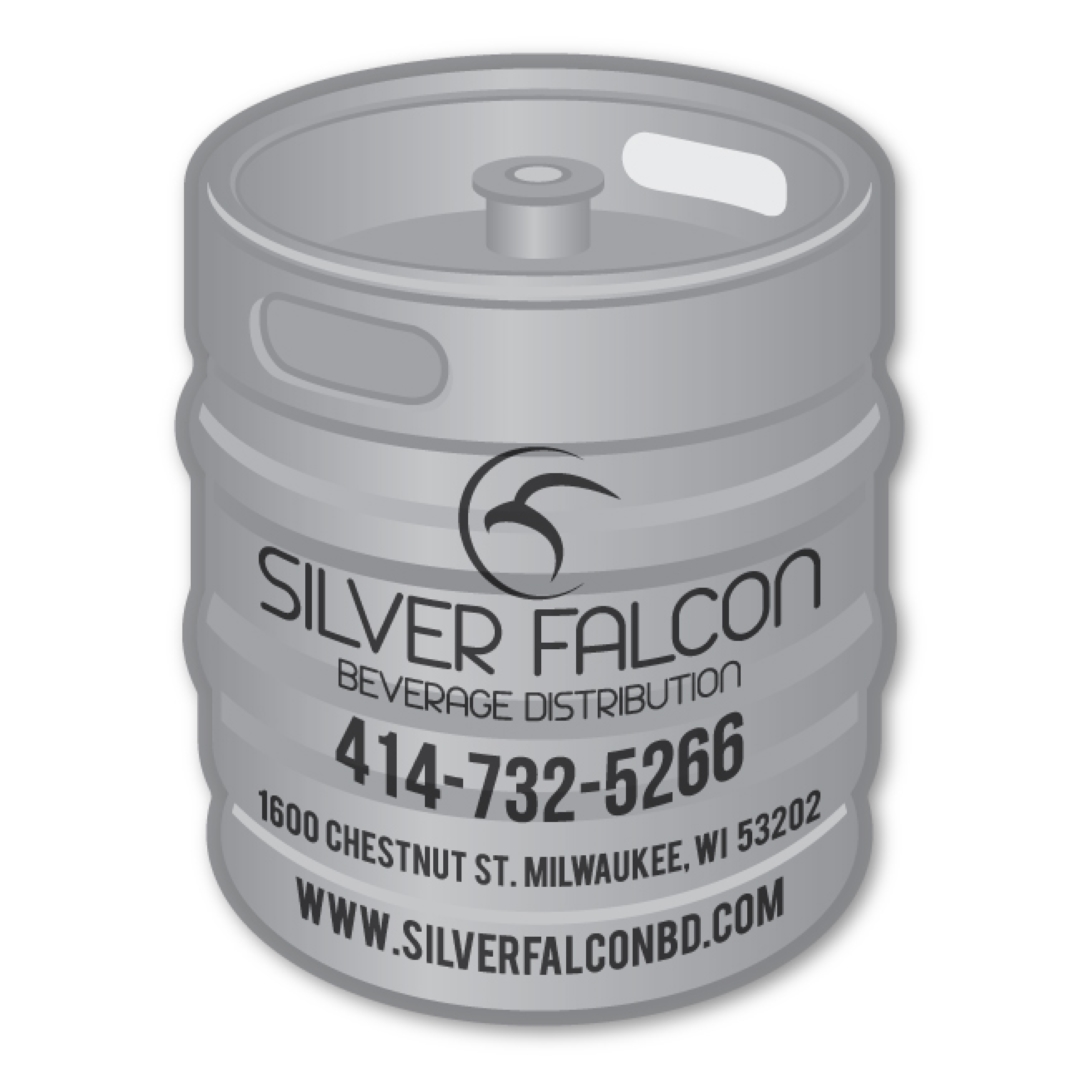 Keg Magnet - 3" x 4" - 20 mil