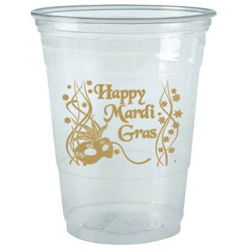16 oz. Clear Plastic Party Cup 1