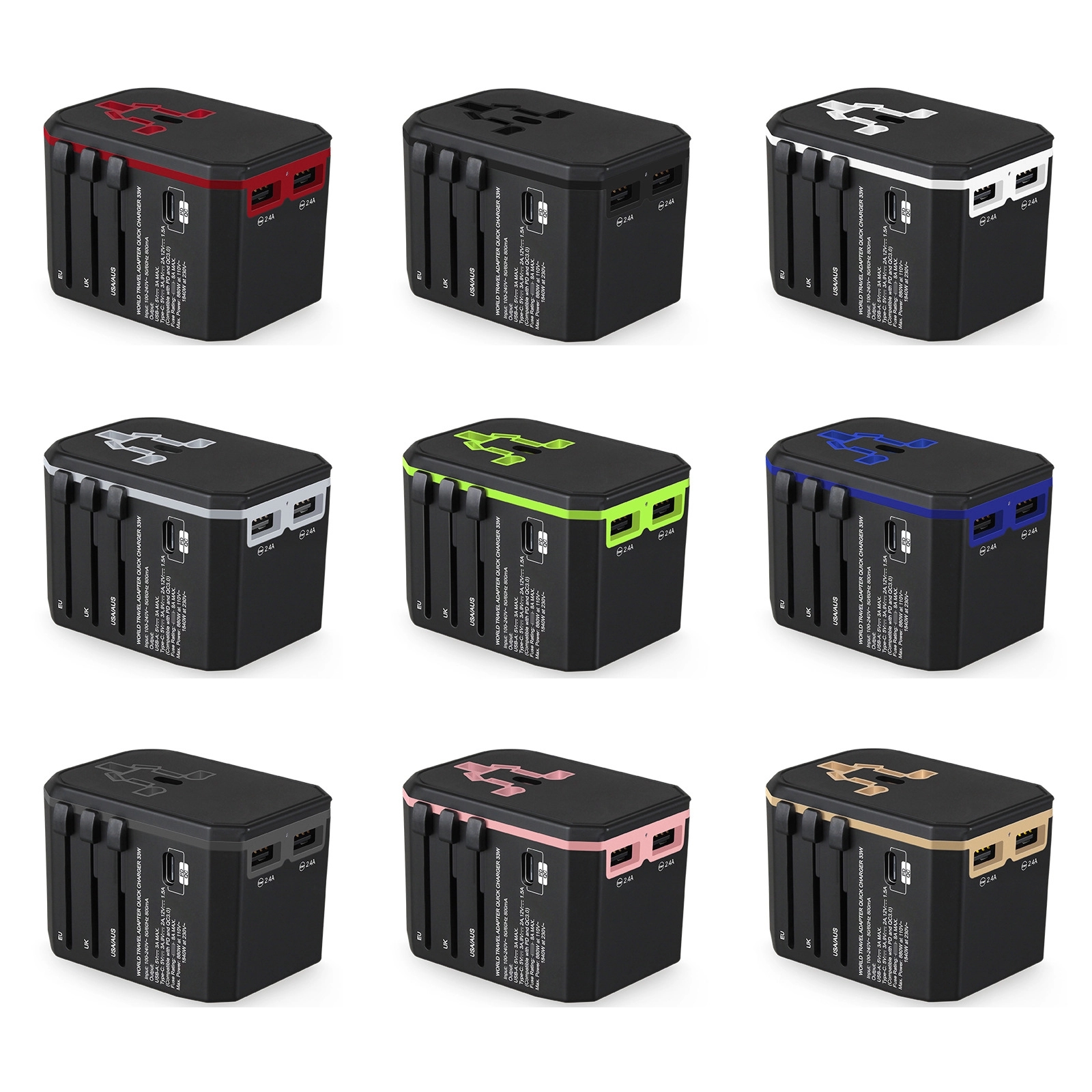 Travel Universal Plug Adapter 2