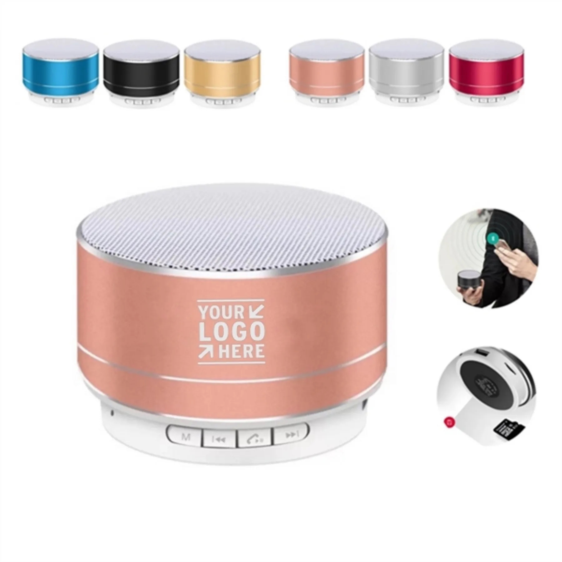 Mini Aluminum Alloy Speaker