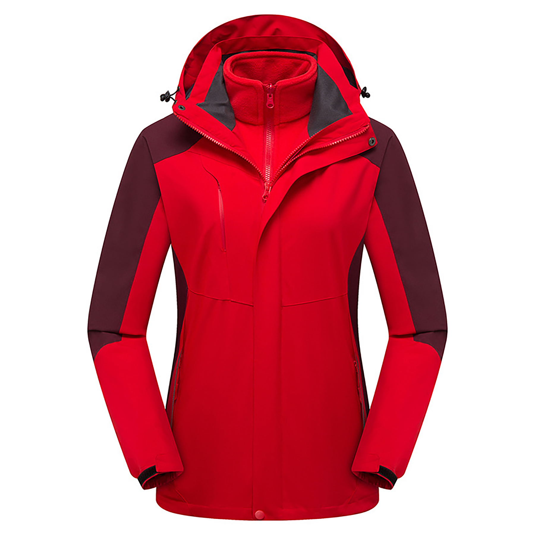 3 in 1 Waterproof Mountain Snowboarding Jacket 16