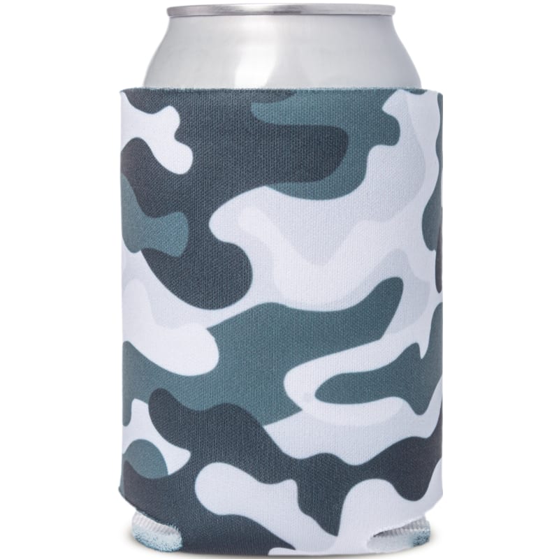 Custom Colored Camo Foam Collapsible Coolies, custom koozie with logo imprint 10