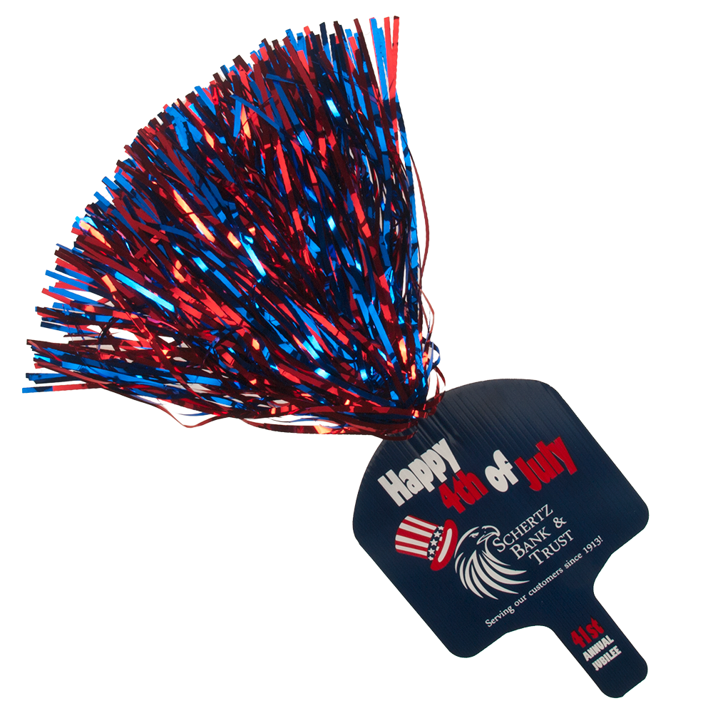 Basketball Backboard Shape Hand Fan, Screen Printed 17