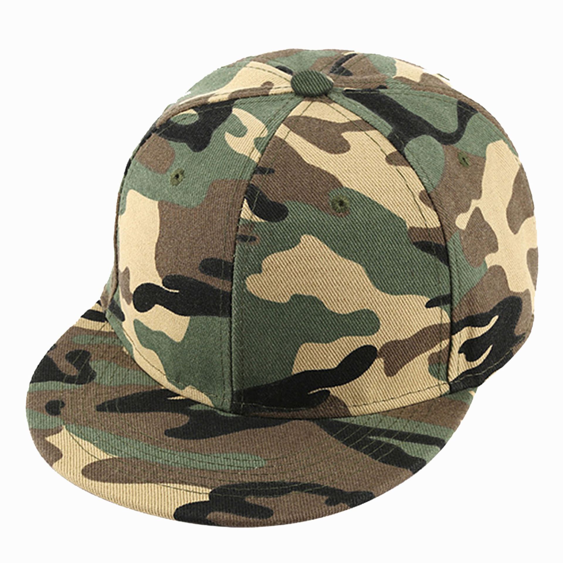 6 Panels Flat Bill Cap 15