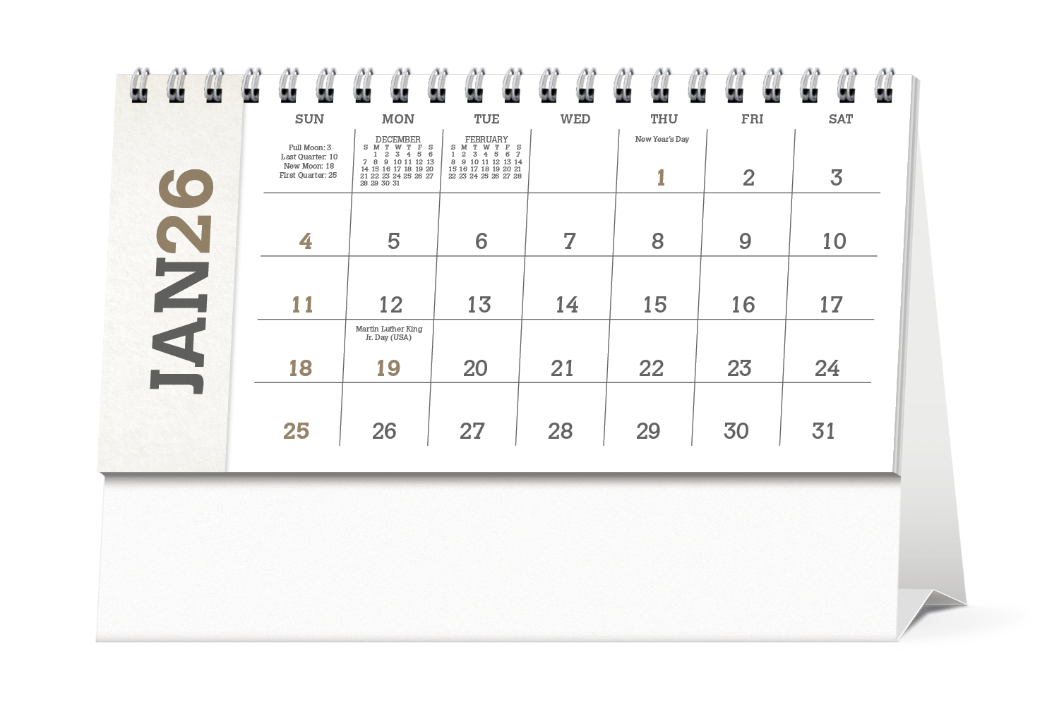 Triumph® Calendars American Splendor Desk Calendar 1