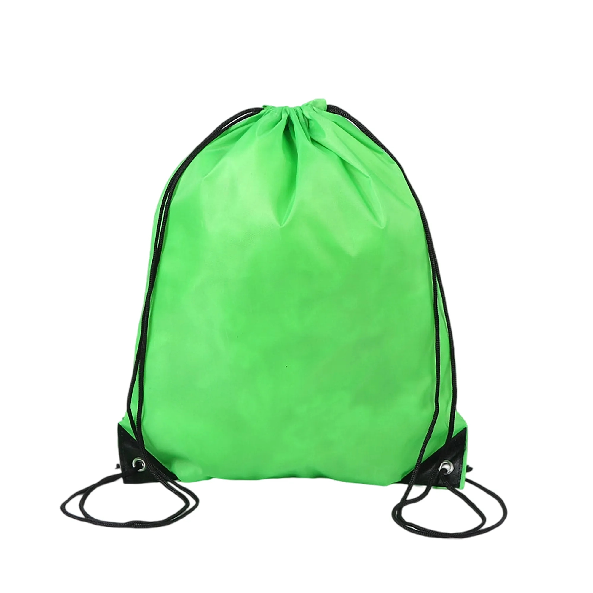Reinforced Polyester Drawstring Backpack 13x17 6
