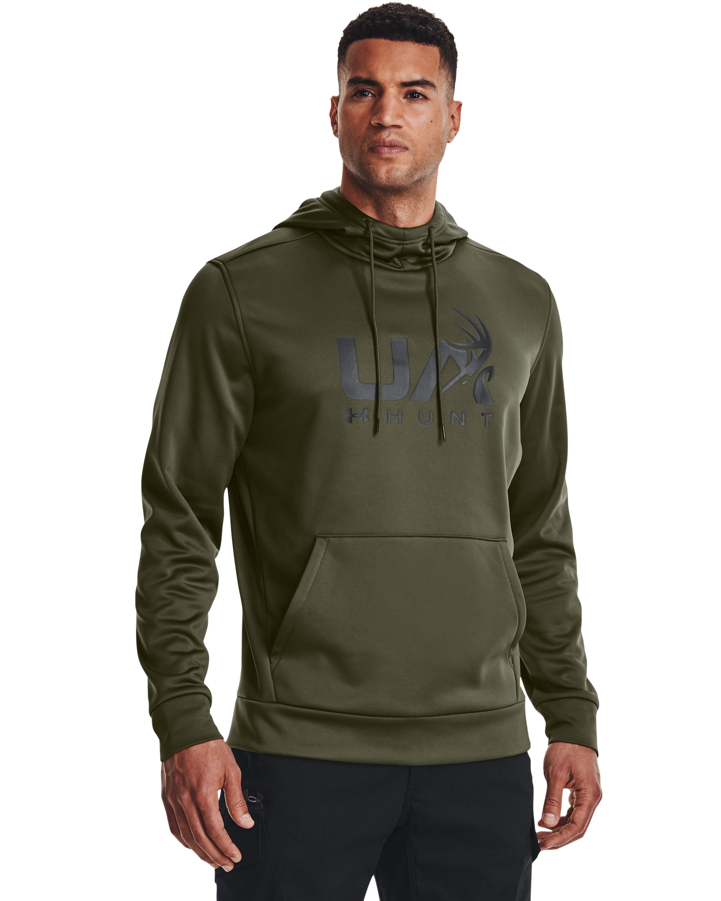 Armour Fleece Hunt Logo Men's Hoodie 3