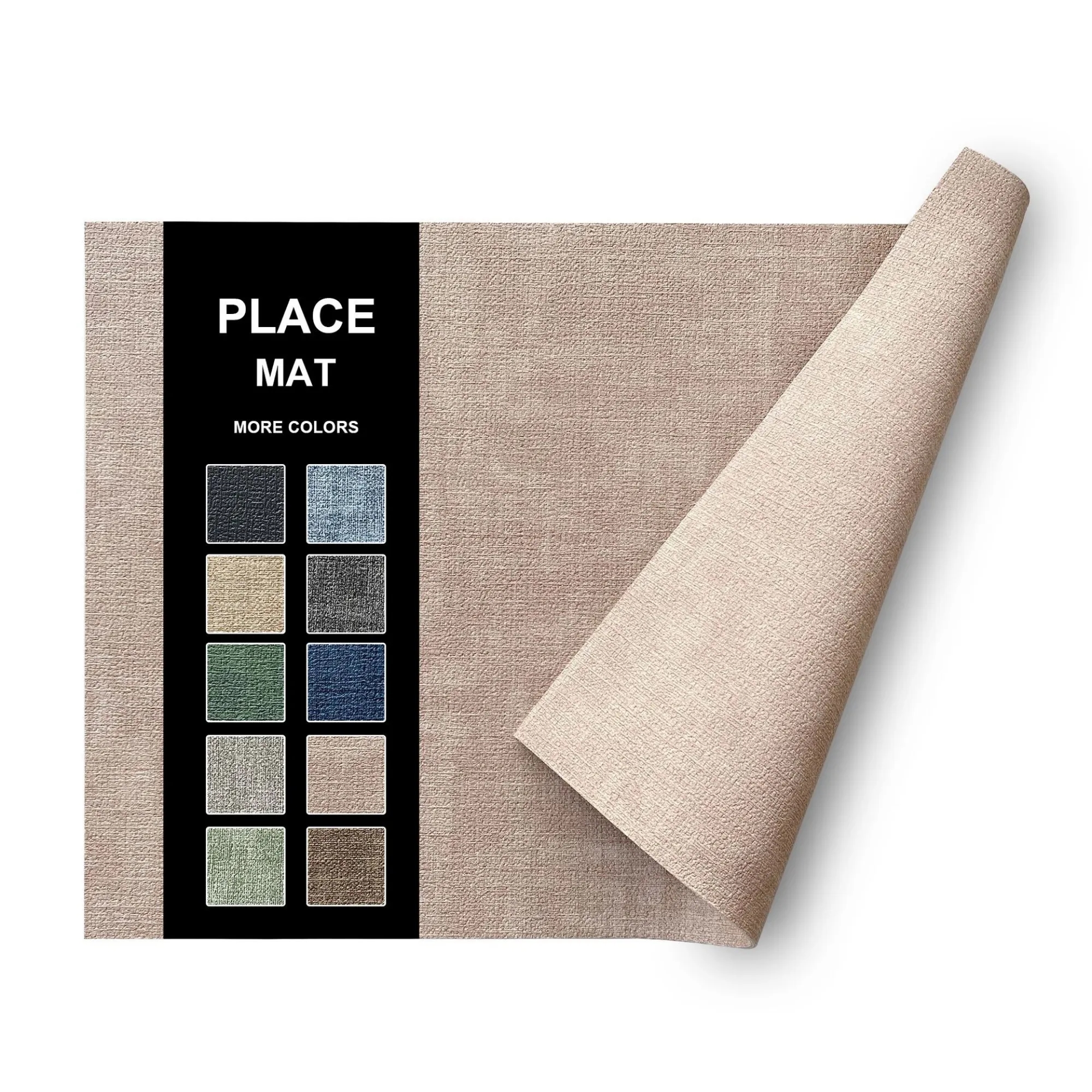 Premium Textured-Leather Placemats 9