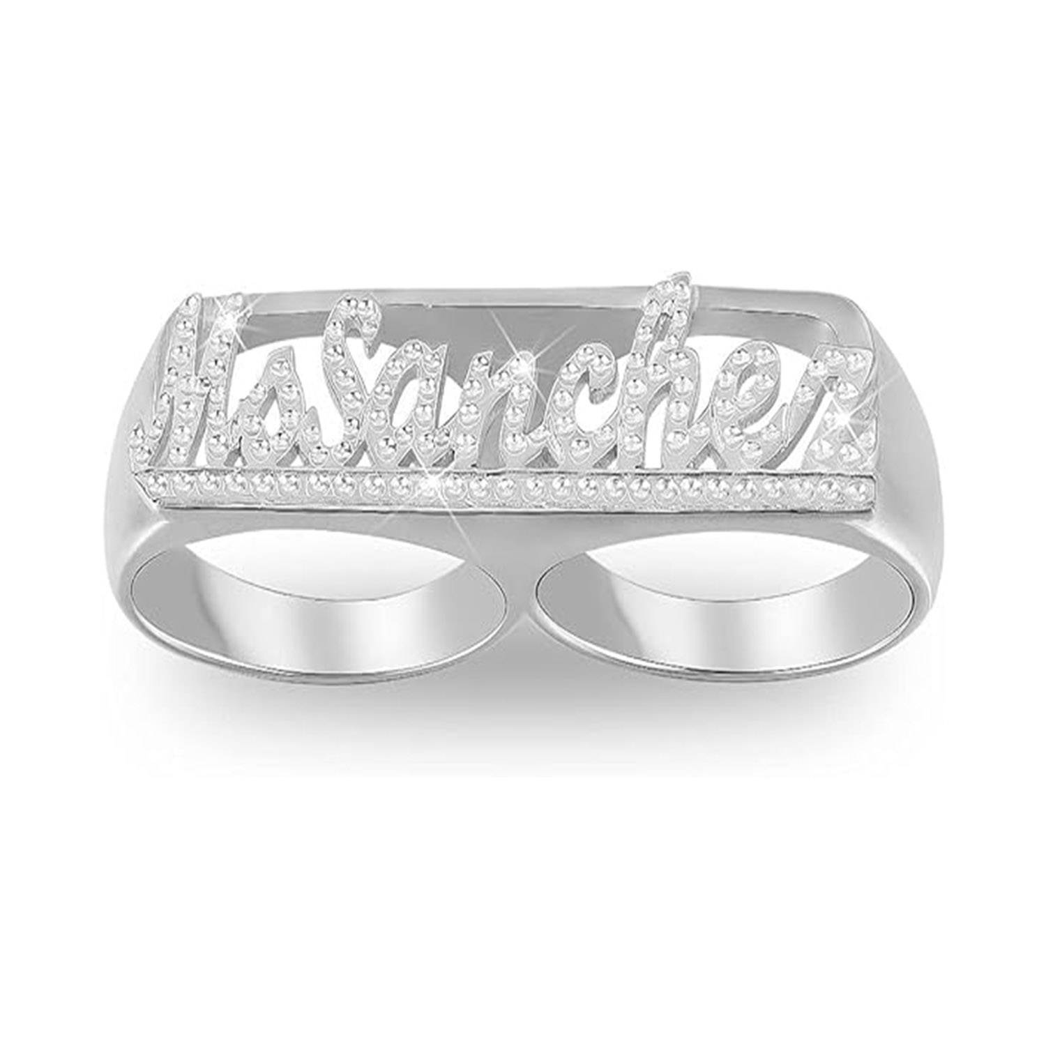 Custom Name Rings Jewelry Gift for Girls 12