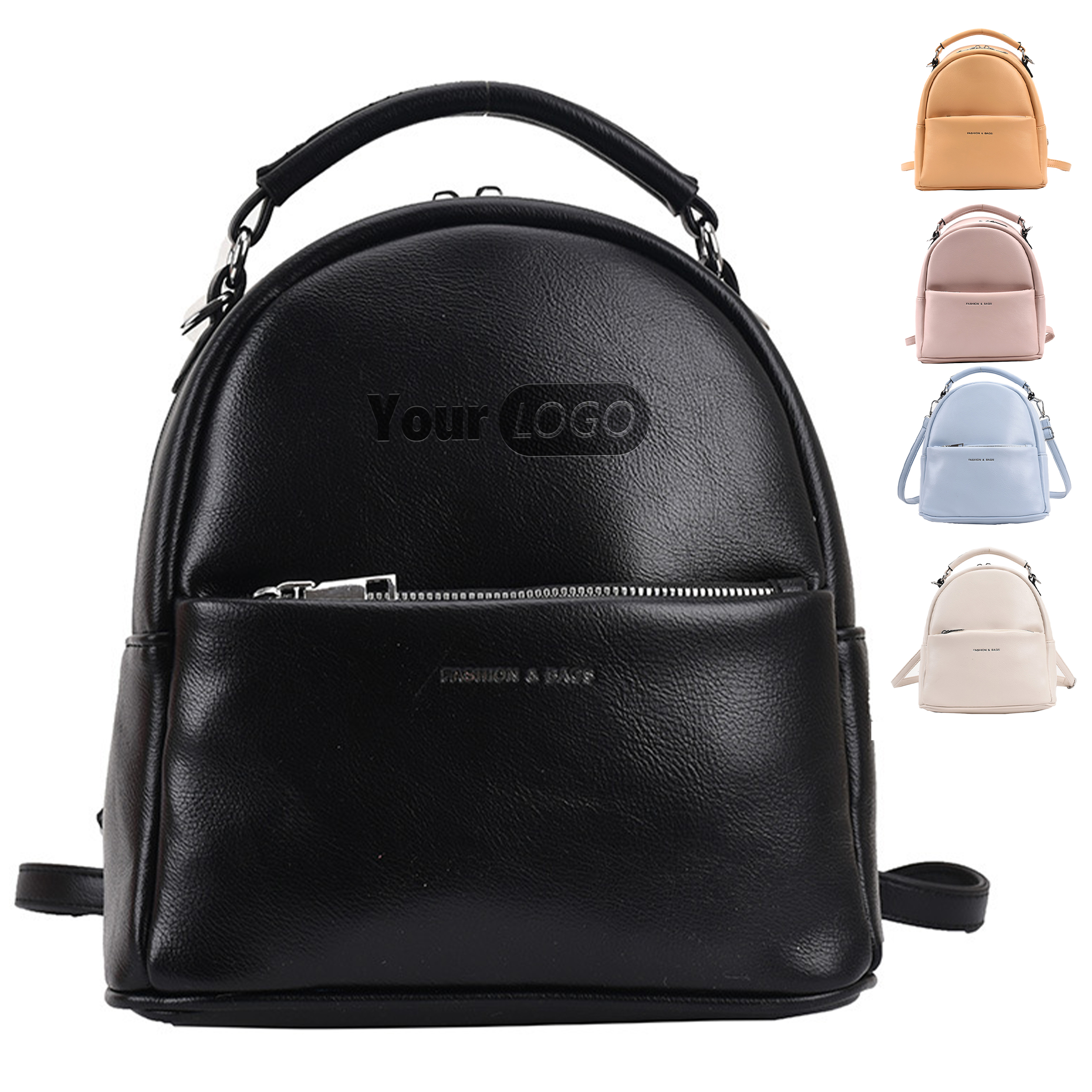PU Texture Fashion Solid Color Women's Bag 2