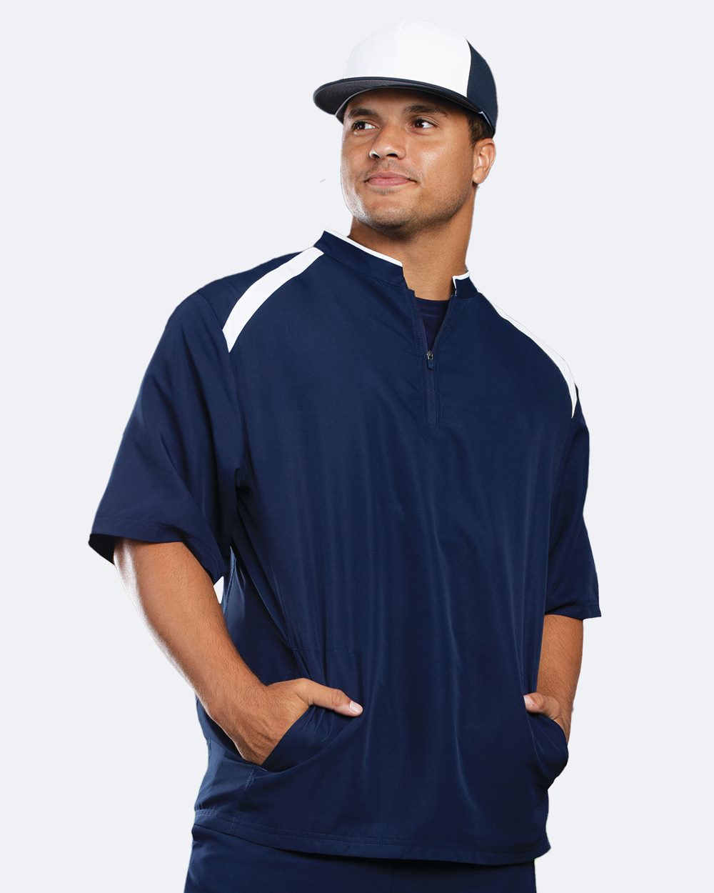 Men's Clubhouse Short Sleeve Quarter-Zip Pullover - 229581 9