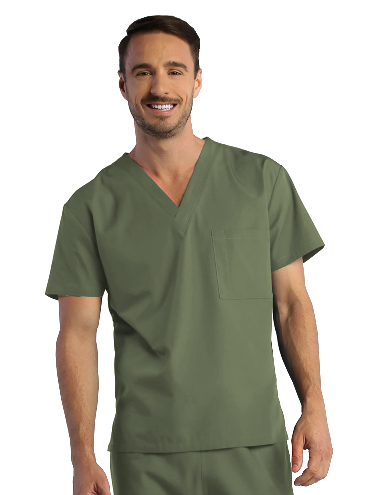 Maevn - Red Panda - Unisex One-Pocket V-Neck Top 8