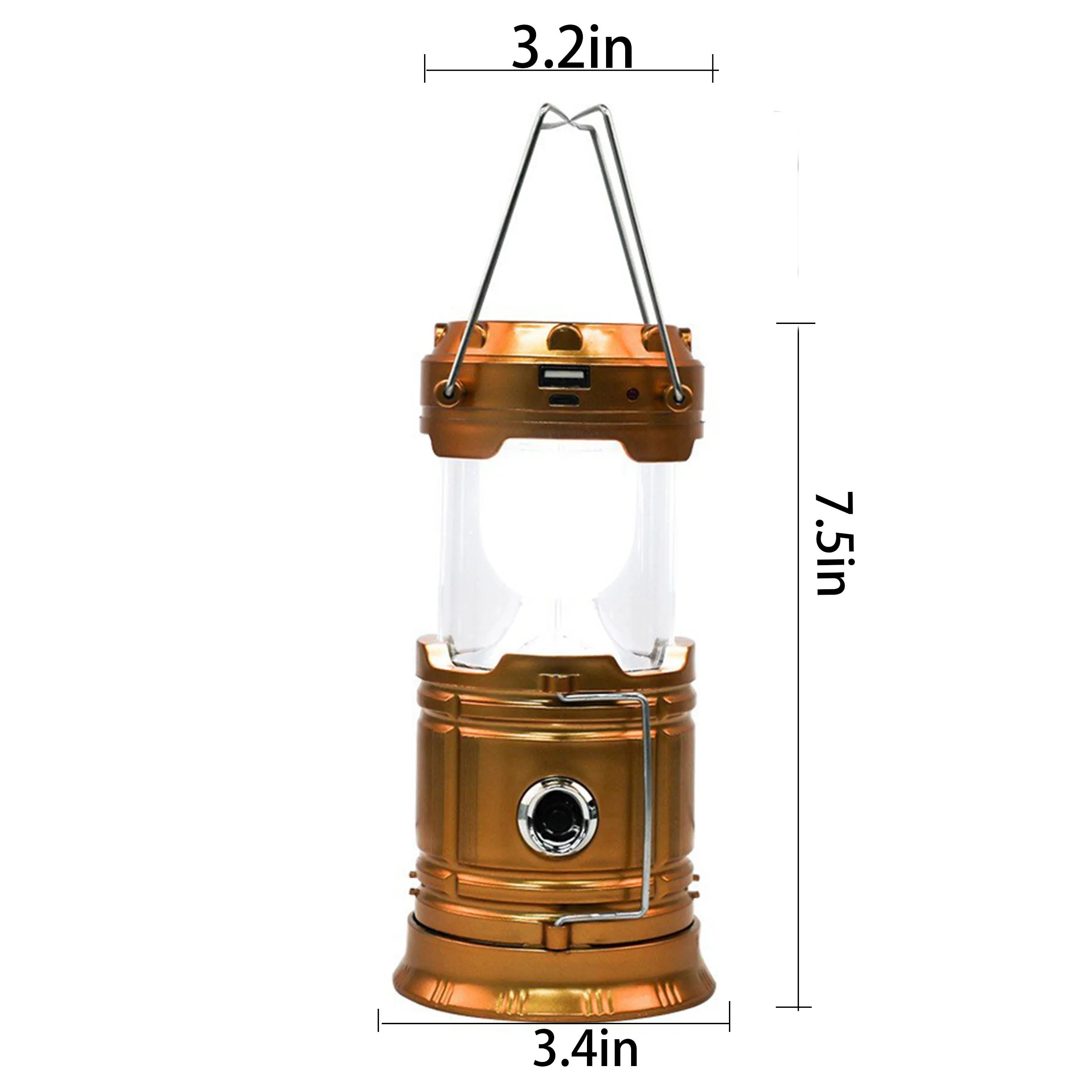 Plastic Camping Solar Multifunctional Horse Lamp 2
