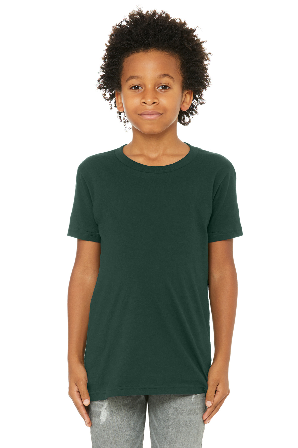 BELLA+CANVAS Youth Jersey Short Sleeve Tee. BC3001Y 60