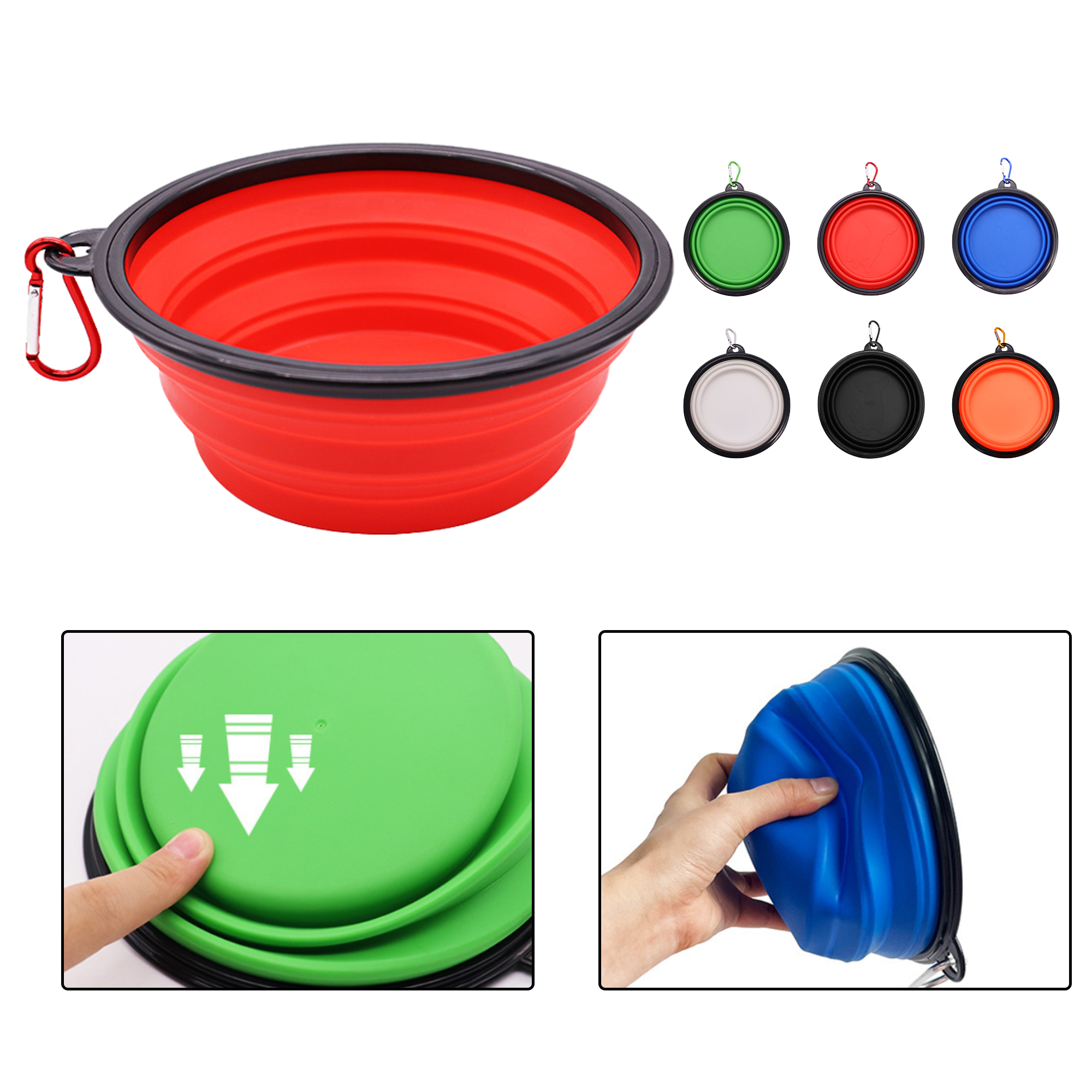 Easy Storage Folding Pet Bowl 4