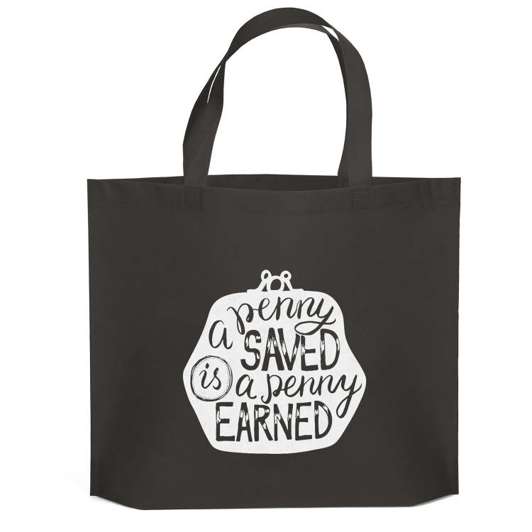Thrifty™- Budget Tote - Screen Print 15