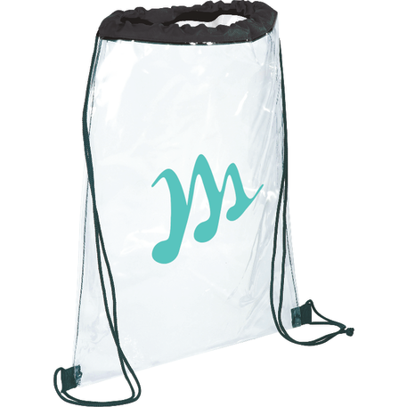Rally Clear Drawstring Bag 10