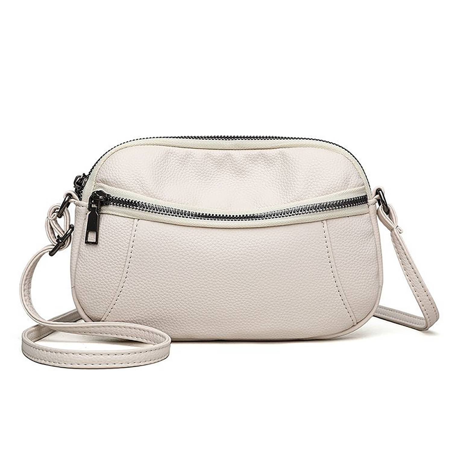 Casual Waterproof Durable Pu Shoulder Bag 4